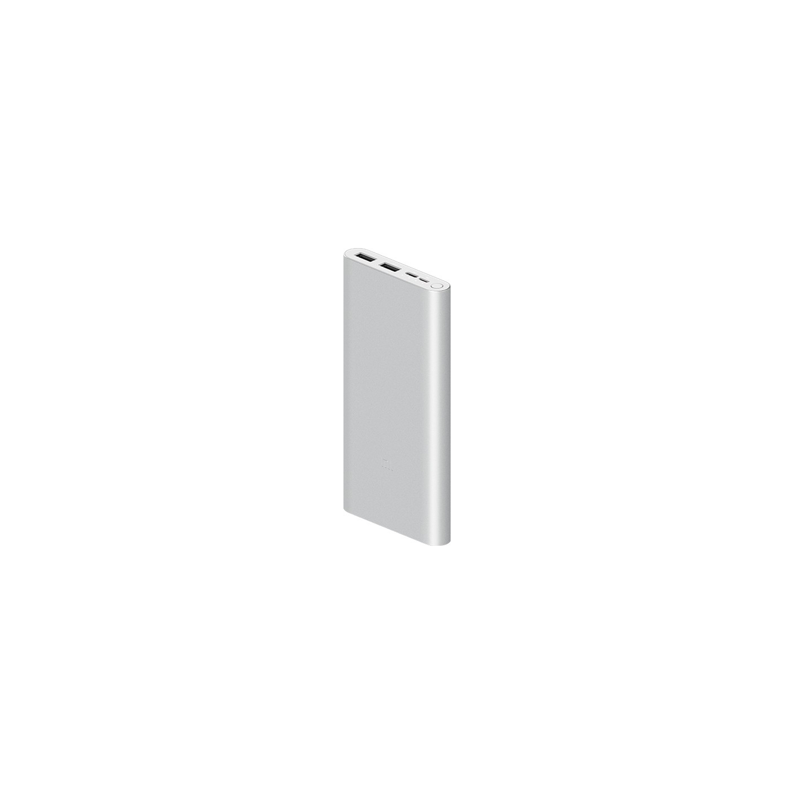 Батарея универсальная Xiaomi Mi 3 NEW Power bank 10000mAh QC2.0 in/out, PLM13ZM, Silver (VXN4259CN / 575608) изображение 2