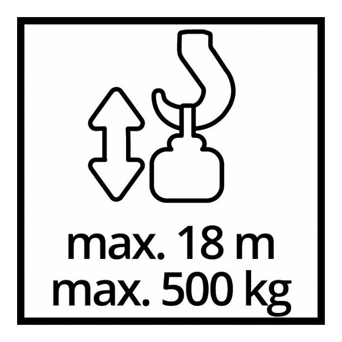 Лебідка Einhell тельфер TC-EH 1000 (2255160) зображення 11