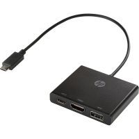 Концентратор HP USB-C to USB3.0/HDMI/Type-C (1BG94AA)