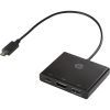 Концентратор HP USB-C to USB3.0/HDMI/Type-C (1BG94AA)