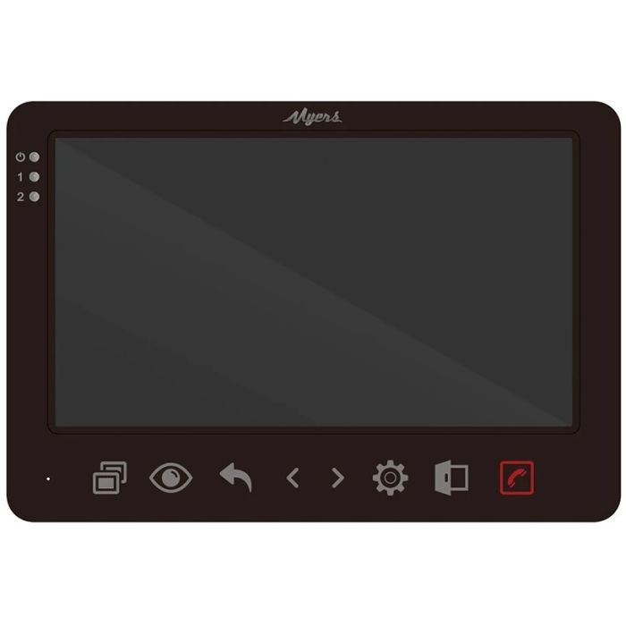 Відеодомофон Myers M-72SD Black HD (1398) (1398)