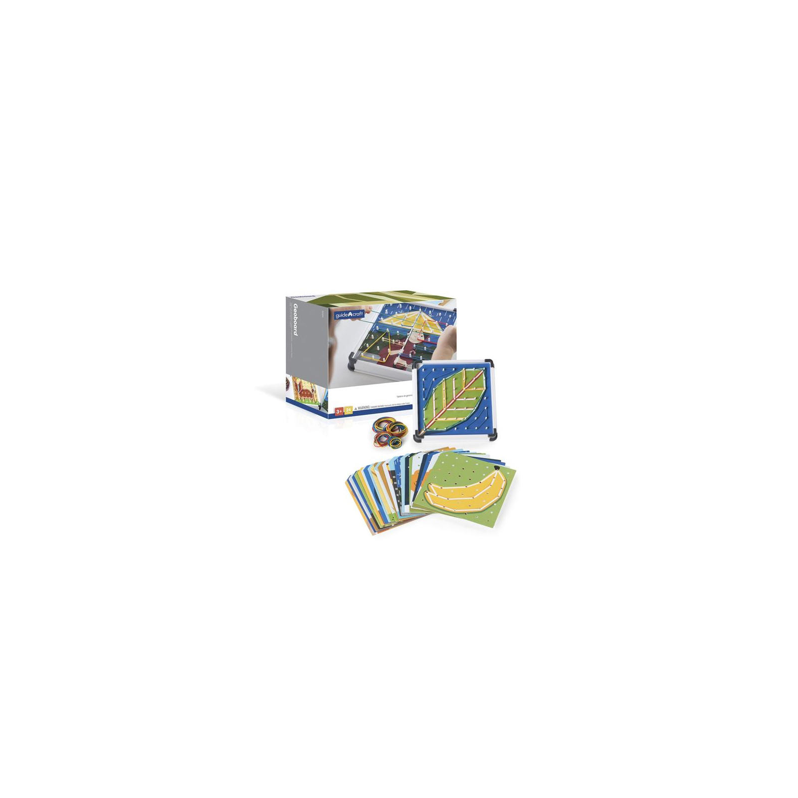 Развивающая игрушка Guidecraft Цветные картинки Набор планшетов с шаблонами (Z1521)