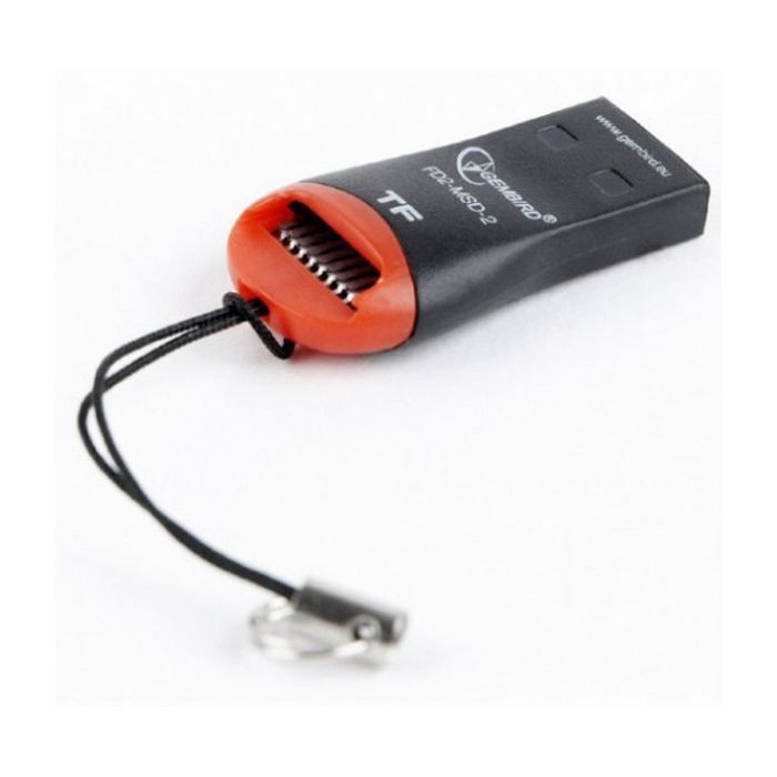 Зчитувач флеш-карт Gembird USB 2.0 MicroSD (FD2-MSD-3)