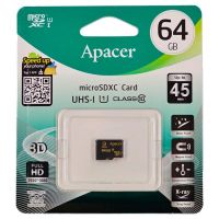 Карта пам'яті Apacer 64GB microSDXC Class10 UHS-I (AP64GMCSX10U1-RA) зображення 2