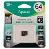 Карта пам'яті Apacer 64GB microSDXC Class10 UHS-I (AP64GMCSX10U1-RA) зображення 2