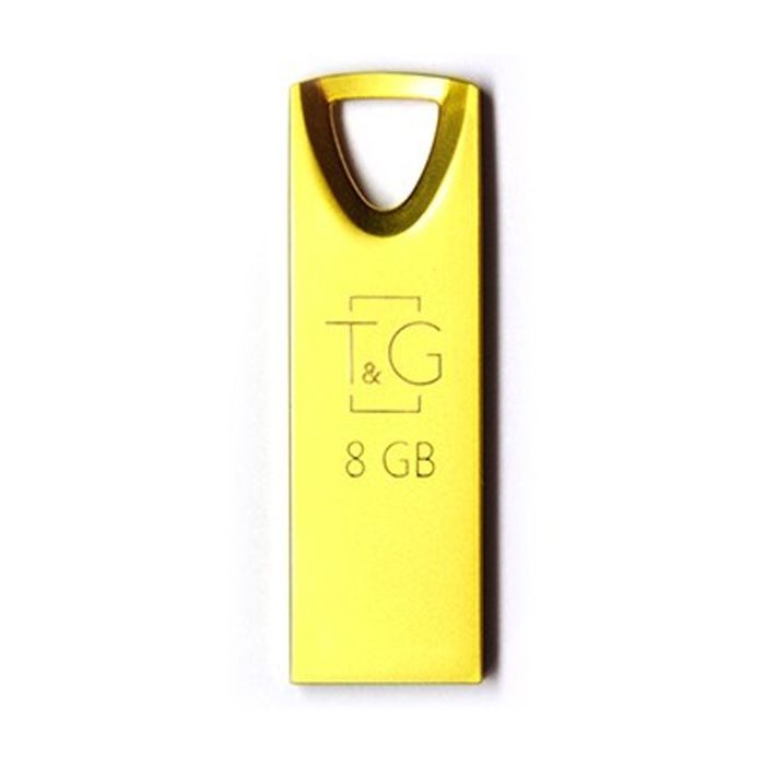 USB флеш накопитель T&G 8GB 117 Metal Series Silver USB 2.0 (TG117SL-8G)