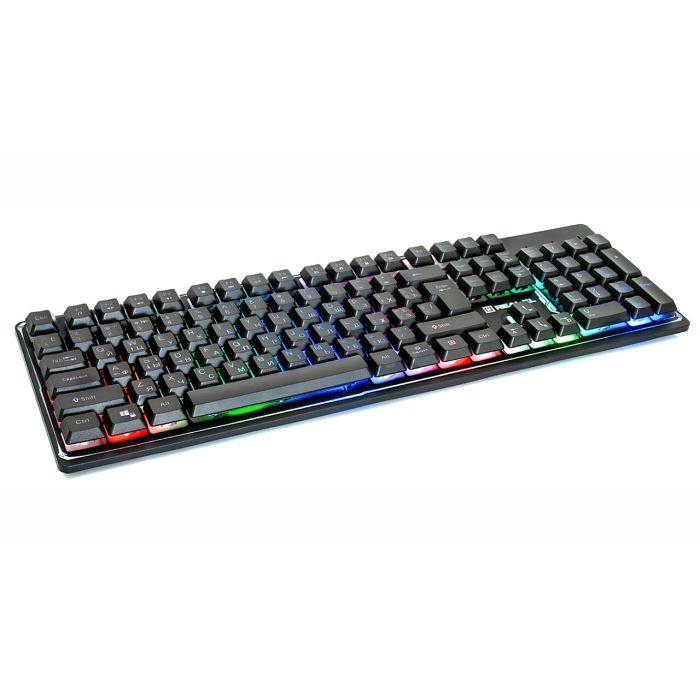 Клавиатура REAL-EL 7011 Comfort Backlit Black изображение 5