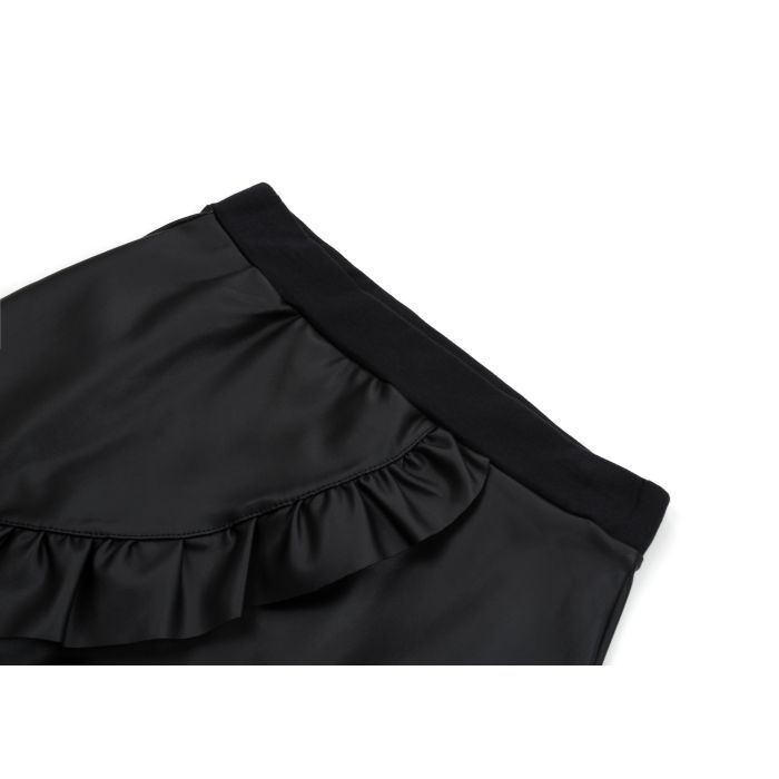 Спідниця дитяча Lovetti з оборкою (6644-122G-black) зображення 3