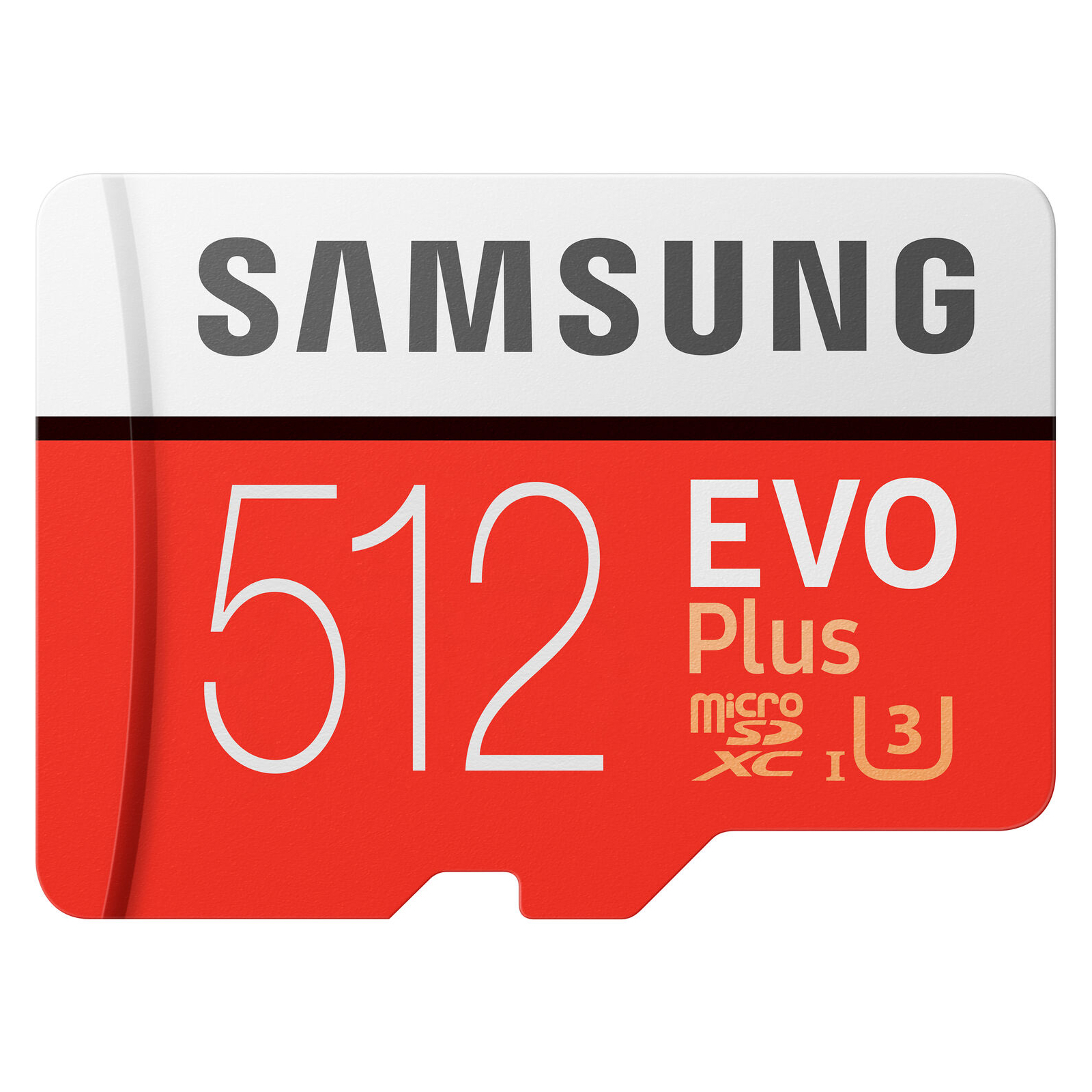 Карта памяти Samsung 512GB microSD class 10 UHS-I U3 Evo Plus V2 (MB-MC512HA/RU) изображение 3