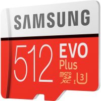 Карта памяти Samsung 512GB microSD class 10 UHS-I U3 Evo Plus V2 (MB-MC512HA/RU) изображение 5