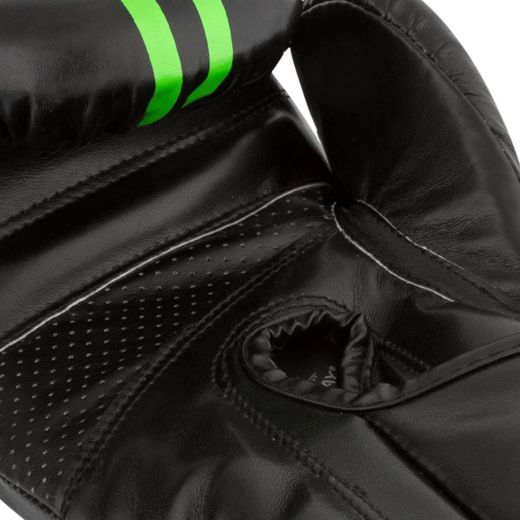 Боксерские перчатки PowerPlay 3016 16oz Black/Green (PP_3016_16oz_Black/Green) изображение 3