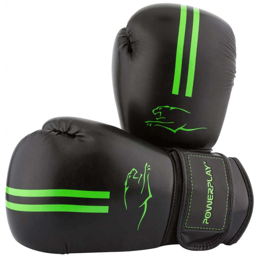 Боксерские перчатки PowerPlay 3016 10oz Black/White (PP_3016_10oz_Black/White) изображение 5