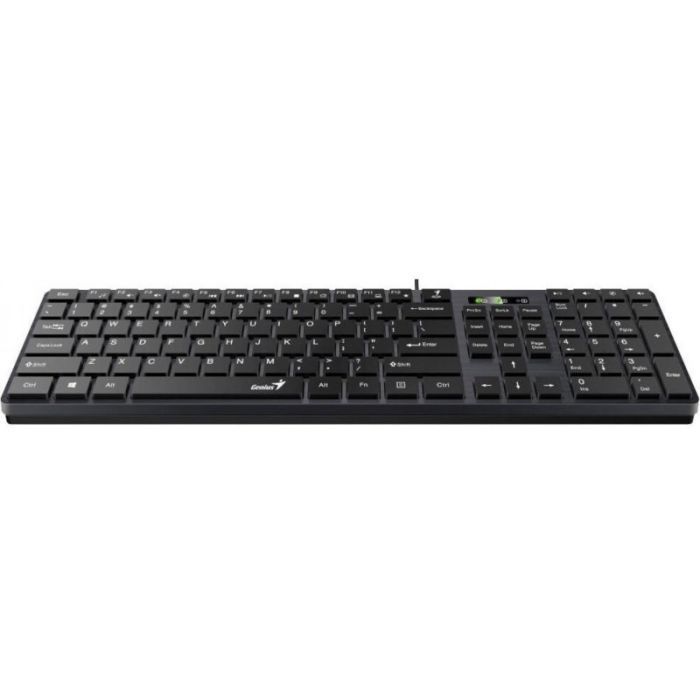 Клавіатура Genius SlimStar 126 USB Black Ukr (31310017407) зображення 3