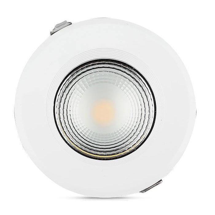 Світильник точковий V-TAC LED 10W, SKU-1272, 230V, 6.4K, 1200Lm (3800157611947)