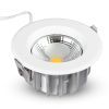 Світильник точковий V-TAC LED 10W, SKU-1272, 230V, 6.4K, 1200Lm (3800157611947) зображення 5