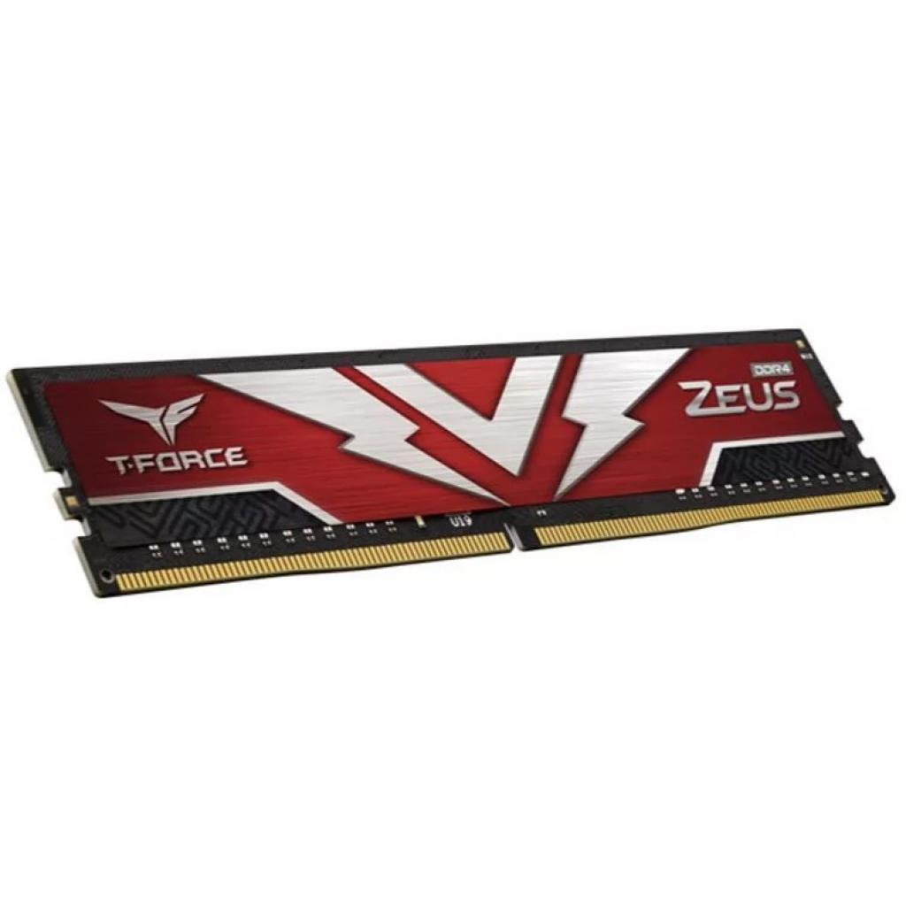 Модуль памяти для компьютера DDR4 8GB 2666 MHz T-Force Zeus Red Team (TTZD48G2666HC1901) изображение 3