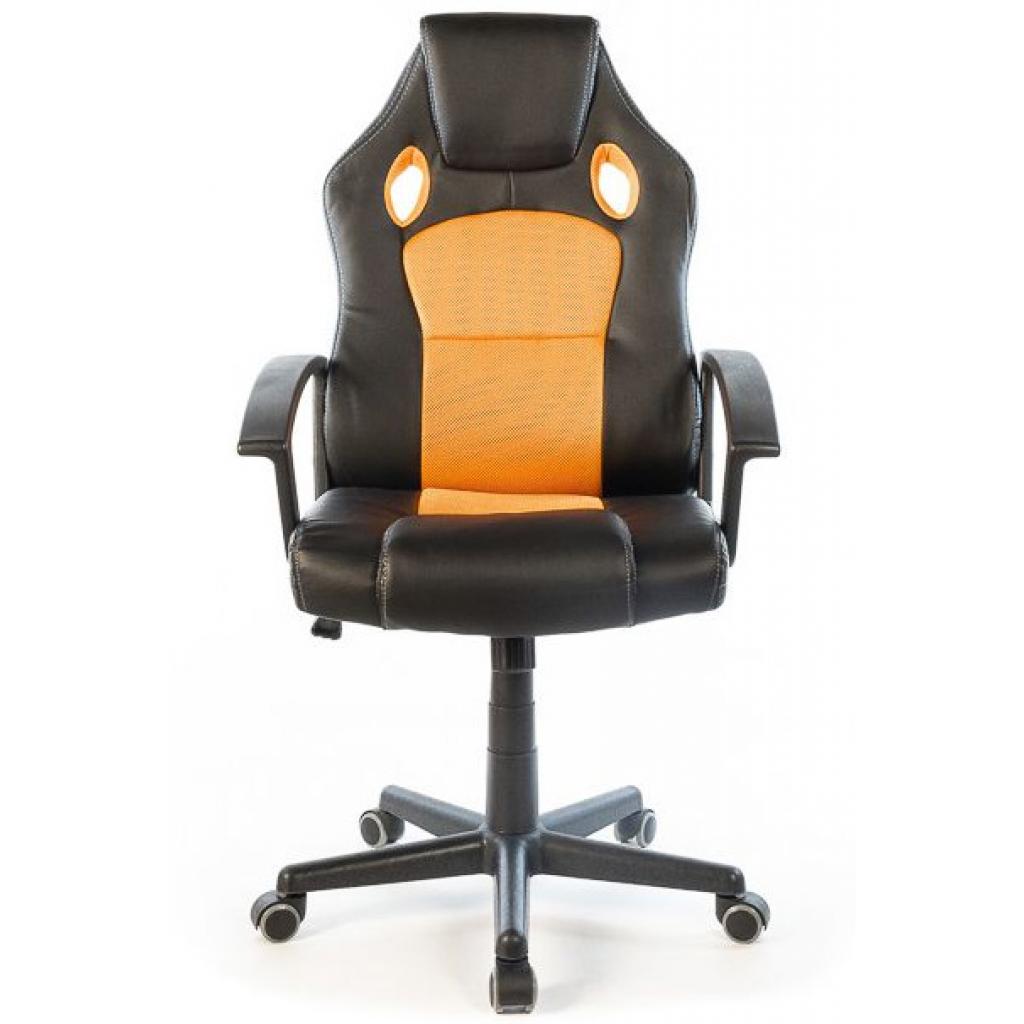 Офисное кресло Аклас Анхель PL TILT чёрно-оренжевый (20994) изображение 2