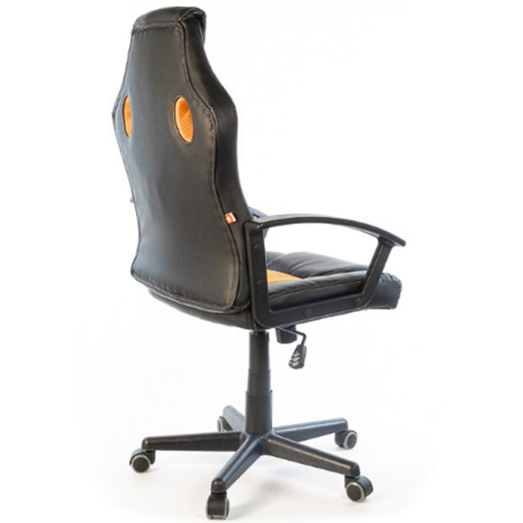 Офісне крісло Аклас Анхель PL TILT чорно-синій (20996) зображення 4