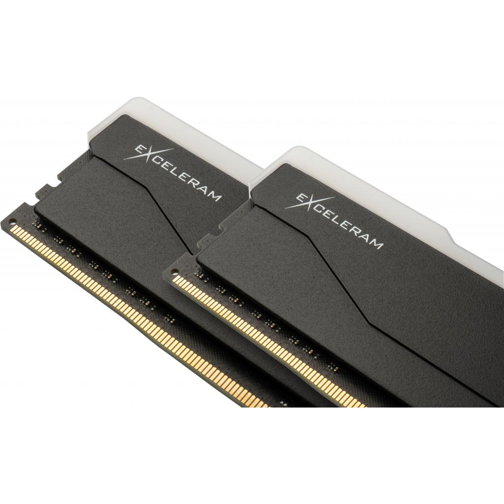 Модуль памяти для компьютера DDR4 16GB (2x8GB) 3600 MHz RGB X2 Series Black eXceleram (ERX2B416369AD) изображение 4