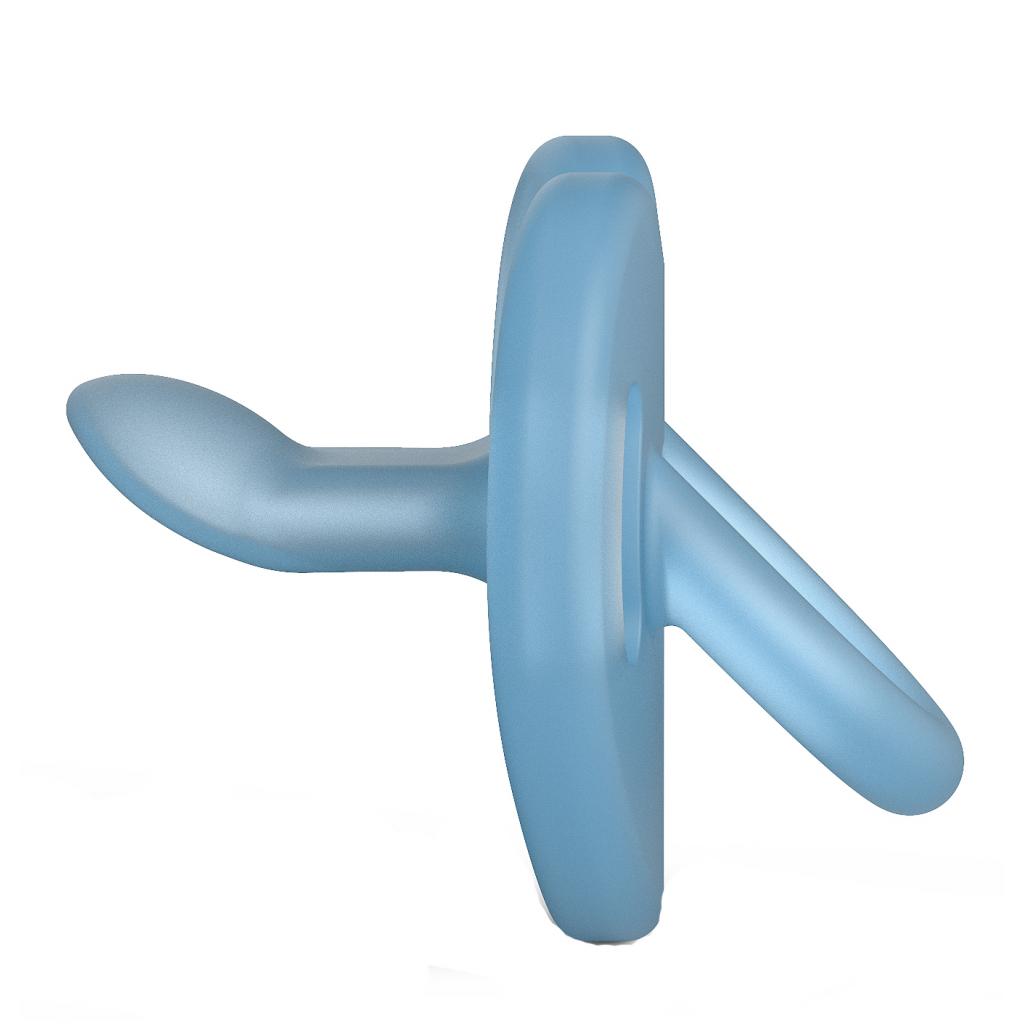 Пустышка Suavinex силиконовая анатомическая голубая (307246) изображение 2