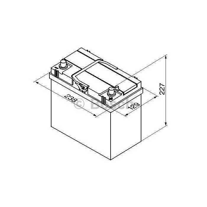 Аккумулятор автомобильный Bosch 45А (0 092 S40 200) изображение 6
