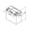 Аккумулятор автомобильный Bosch 45А (0 092 S40 200) изображение 6