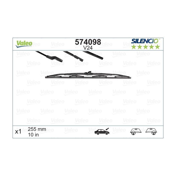 Щетка стеклоочистителя Valeo 574098