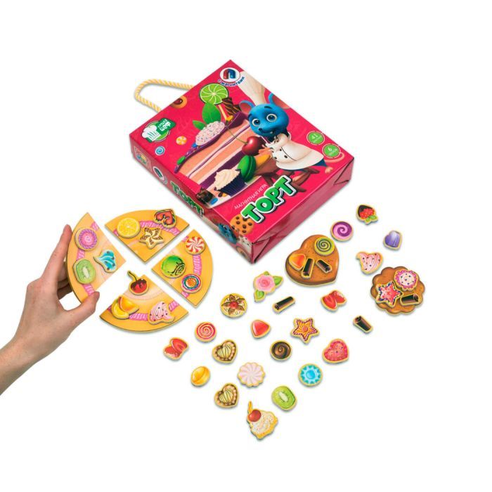 Развивающая игрушка Vladi Toys Магнитная кулинарная игра Торт, рус. (VT3004-07) изображение 2