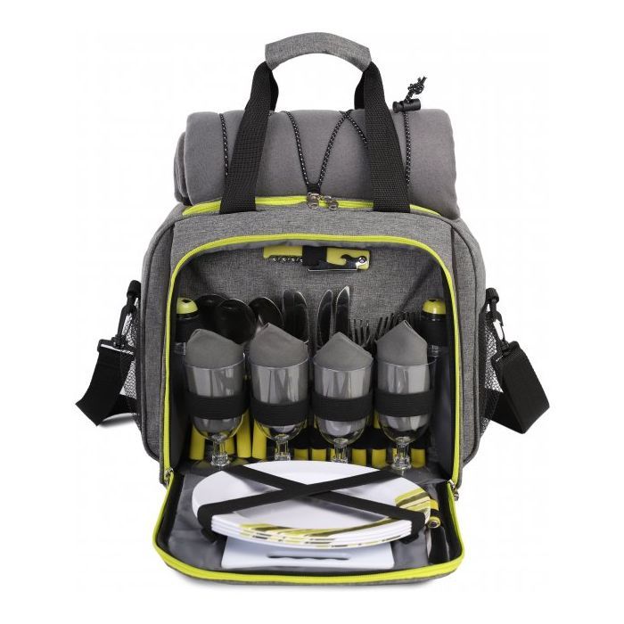 Набір для пікніка Time Eco TE-420 Picnic Black/Grey (6217028111531BGREY) зображення 2