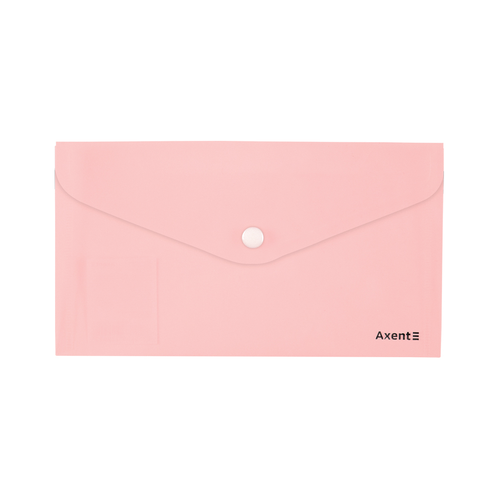 Папка - конверт Axent DL 180мкм Pastelini Розовая (1414-10-A)