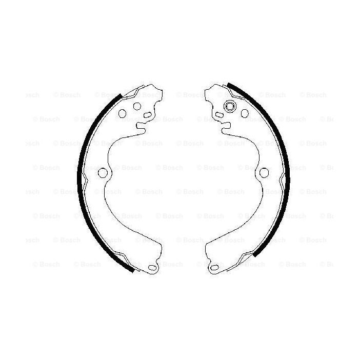 Гальмівні колодки Bosch 0 986 487 463
