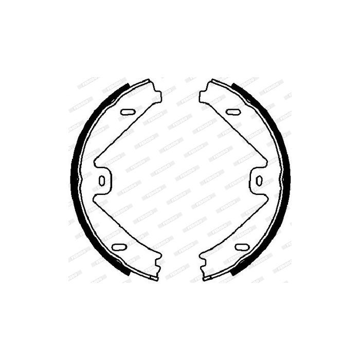 Гальмівні колодки FERODO FSB4026