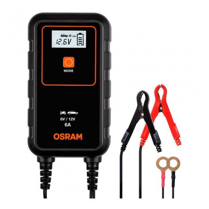 Зарядное устройство для автомобильного аккумулятора Osram OEBCS906