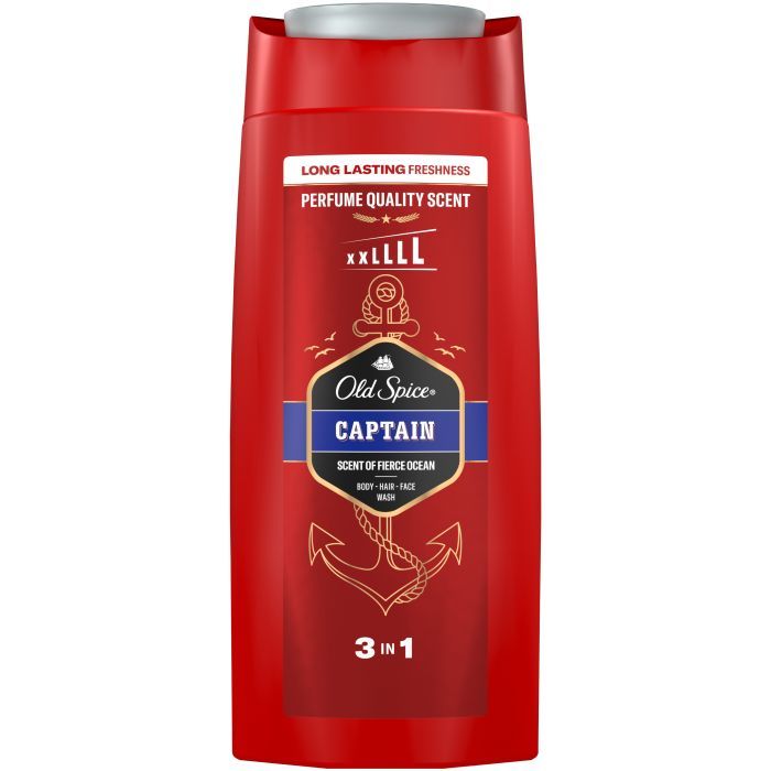 Гель для душа Old Spice Captain 400 мл (8001090965615/8700216859820)