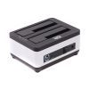 Док-станция для накопителей AgeStar USB3.0 2-slot silver (3UBT8 (Silver)) изображение 2