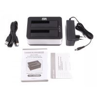 Док-станция для накопителей AgeStar USB3.0 2-slot silver (3UBT8 (Silver)) изображение 3