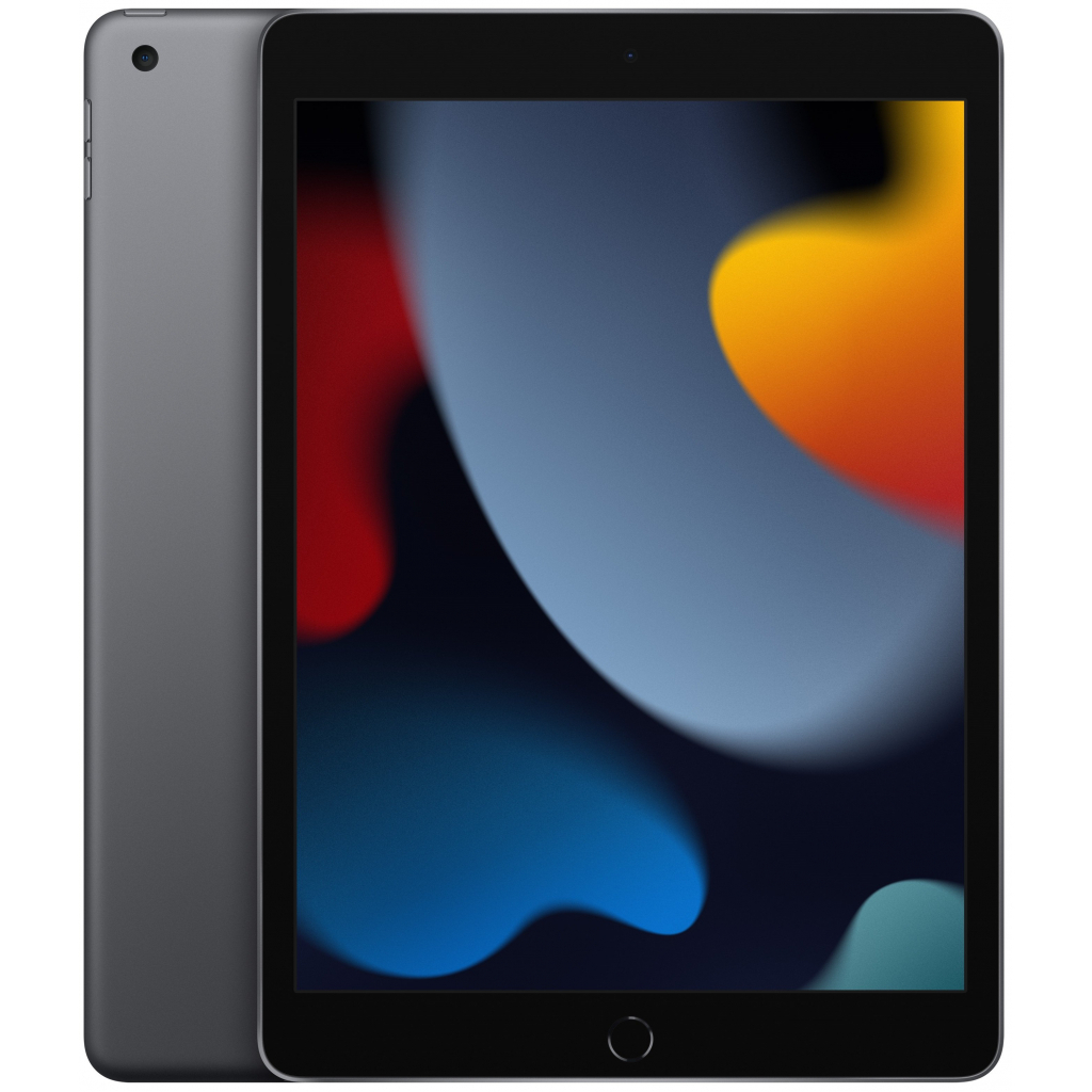 Планшет Apple iPad 10.2" 2021 Wi-Fi 64GB, Space Grey (9 Gen) (MK2K3RK/A) изображение 3