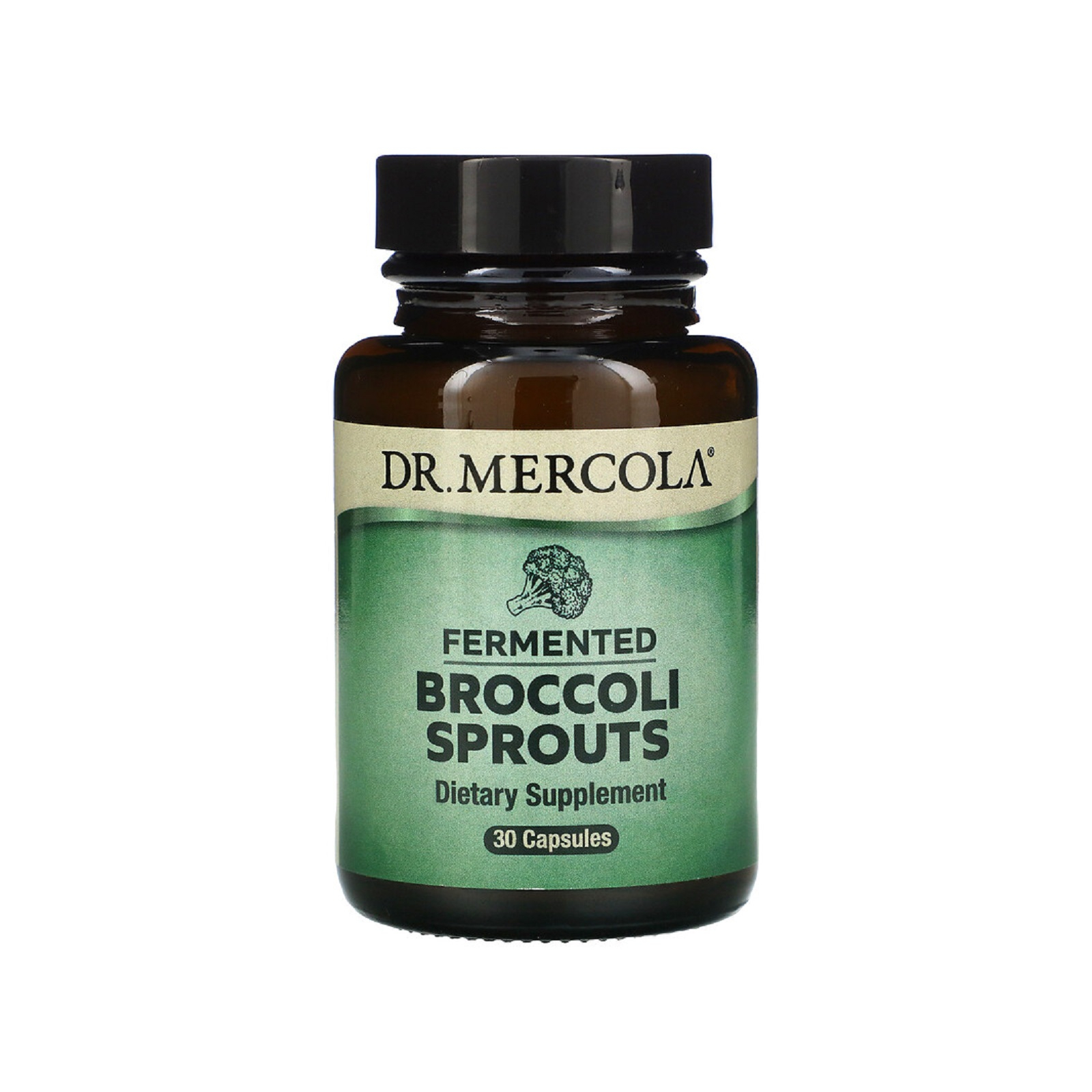 Травы Dr. Mercola Ферментированные ростки Брокколи, Fermented Broccoli Sprouts (MCL-01776)