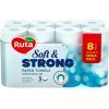 Бумажные полотенца Ruta Soft & Strong 3 слоя 8 рулонов (4820202891079)