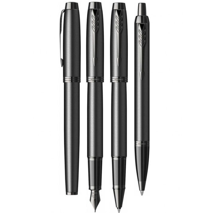 Ручка шариковая Parker IM 17 Achromatic Black BT BP (22 932) изображение 4
