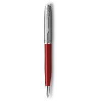 Ручка шариковая Parker SONNET 17 Essentials Metal Red Lacquer CT BP (83 632)