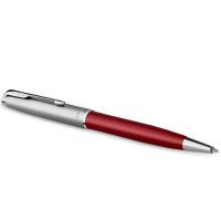 Ручка шариковая Parker SONNET 17 Essentials Metal Red Lacquer CT BP (83 632) изображение 2