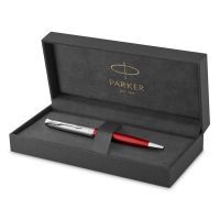Ручка шариковая Parker SONNET 17 Essentials Metal Red Lacquer CT BP (83 632) изображение 3