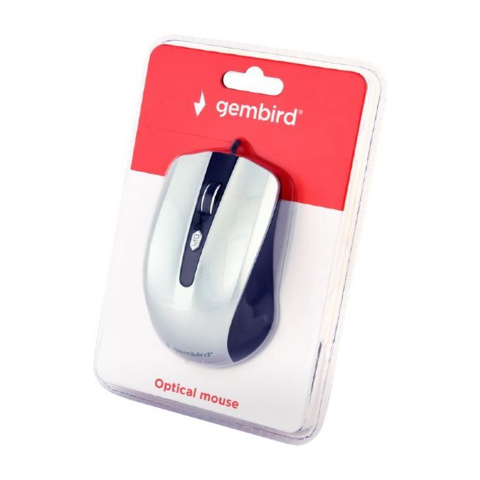 Мышка Gembird MUS-4B-01-BS USB Black-Gray (MUS-4B-01-BS) изображение 3