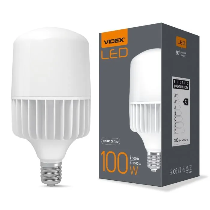 Лампочка Videx A145 100W E40 5000K (VL-A145-100405) зображення 2