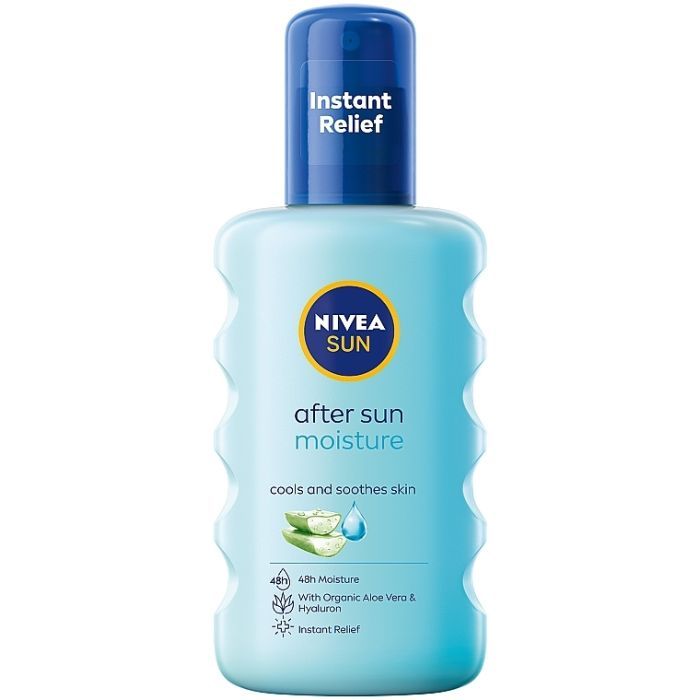 Средство после загара Nivea Sun Освежающий спрей Увлажнение после загара 200 мл (4005900699503/4005900711588)