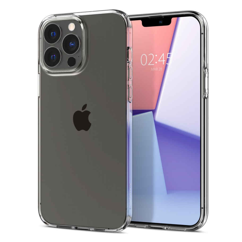 Чехол для мобильного телефона Spigen Spigen Apple Iphone 13 Pro Max Crystal Flex, Crystal Clear (ACS03239) изображение 9