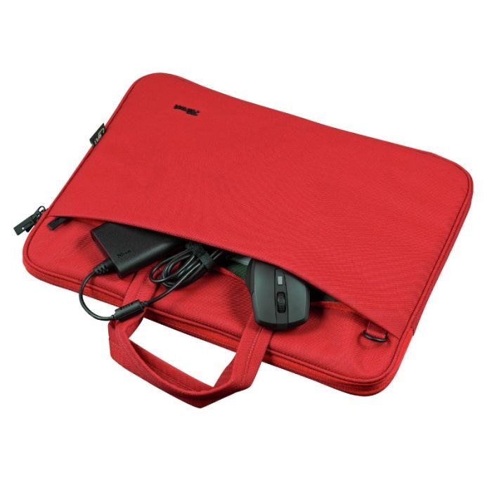 Сумка для ноутбука Trust 16" BOLOGNA ECO RED (24449) изображение 6