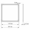 Світильник Videx LED панель ART 40W 5000K (VL-PA405W) зображення 2