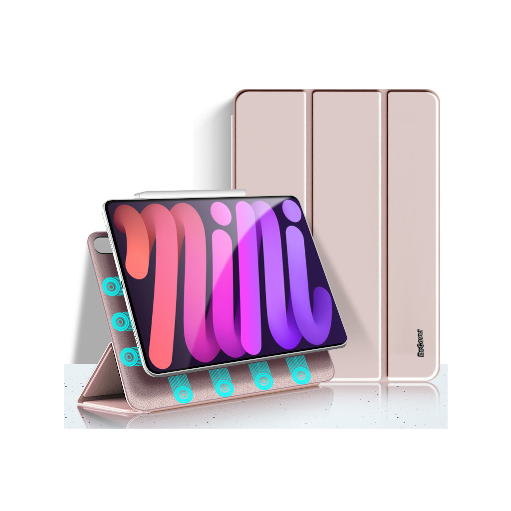 Чехол для планшета BeCover Magnetic Apple iPad mini 6 2021 Pink (706840) изображение 3